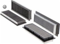 HIFI Innenraumfilter Kit KC 90422 CAG