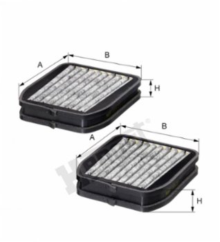 Hengst Innenraumfilter E989LC01-2