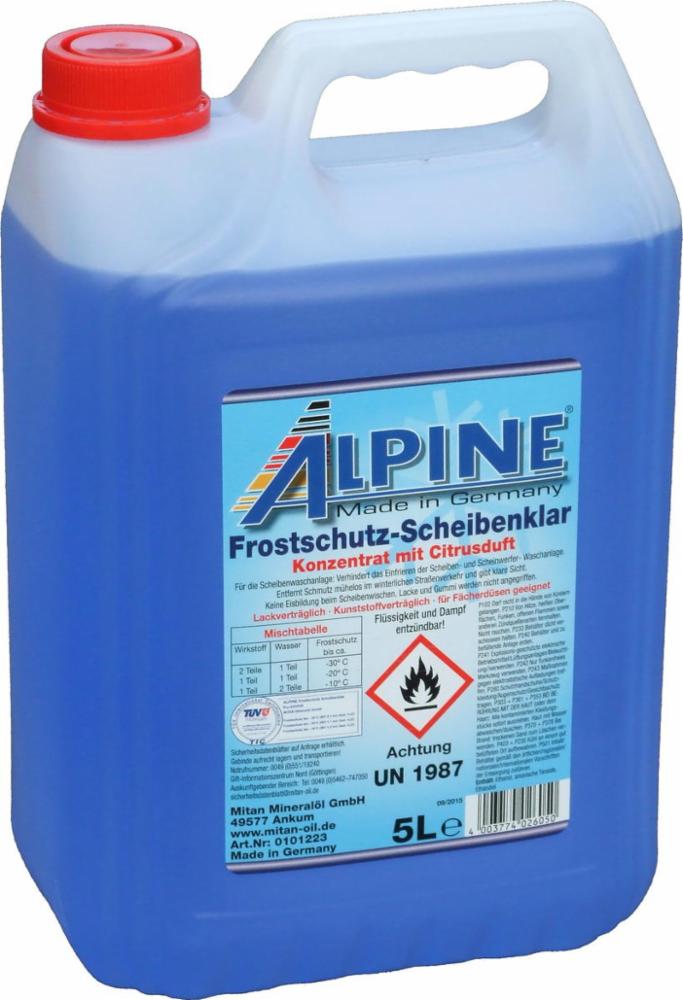 Kühlerfrostschutz blau 1,5 L Flasche bis -40 C