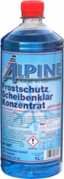 Alpine Scheibenfrost Konzentrat -60°C 1L