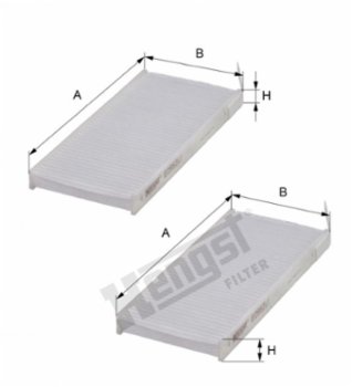 Hengst Innenraumfilter E2982LI-2