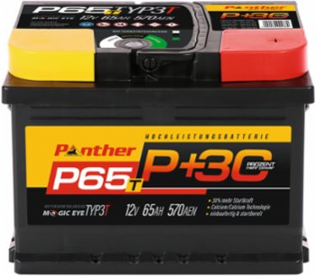 Panther Batterie IIIT 12V 65Ah 570A/EN