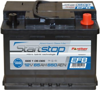 Panther Start-Stop EFB 12V 65Ah 650A/EN