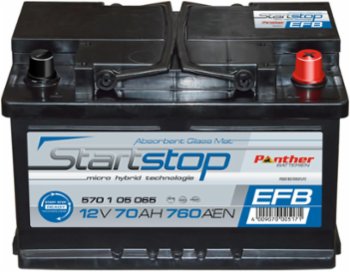 Panther Start-Stop EFB 12V 70Ah 760A/EN