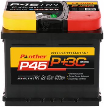Panther Batterie I 12V 45Ah 400A/EN