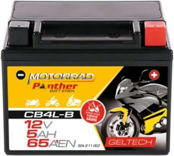 Panther Batterie GEL CB4L-B 12V 5Ah 65A/EN