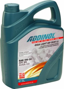 Addinol Giga Light MV 0530 LL SAE 5W-30 5L