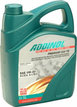 Addinol PREMIUM 020 FE SAE 0W-20 5L