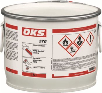 OKS570 PTFE-Gleitlack 5L Hobbock