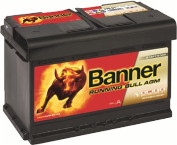 AGM-Batterie 12V 70Ah 720A Running Bull