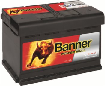 Banner Batterie 12V 74Ah 680A/EN Power Bull