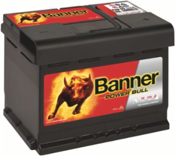 Banner Batterie 12V 60Ah 540A/EN Power Bull